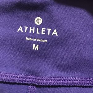 ATHLETA Purple Chaturanga Tights Leggings